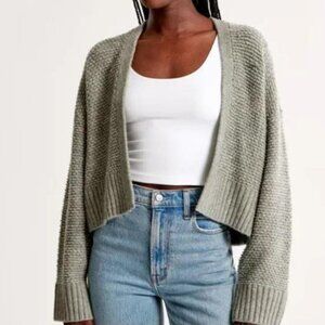 Abercrombie & Fitch Gray Women's Cardigan